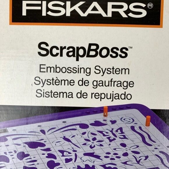 Fiskars Scrapboss Embossing System - New in Box - Picture 2 of 4